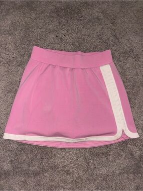 JoyLab Pink Mini Skirt with White Side Trim